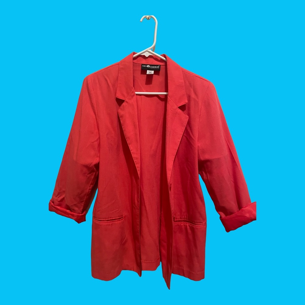 Wanda pink blazer